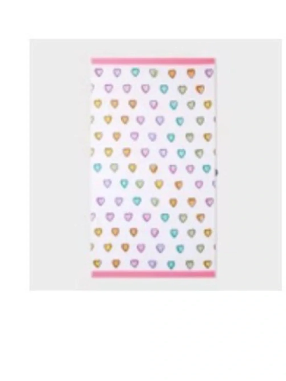 Disco Hearts Roller Rabbit x Target Heart Print Beach Towel